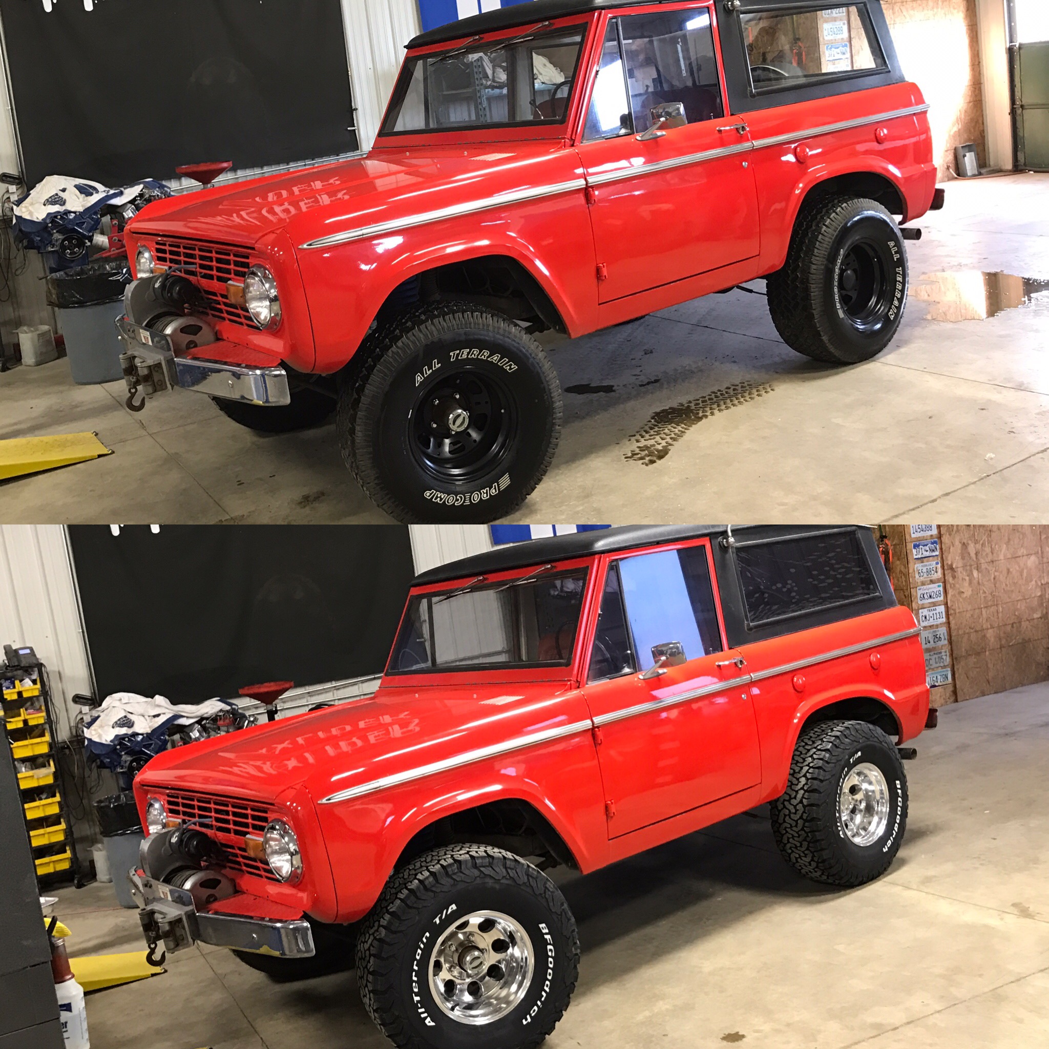 1974 Ford Bronco Explorer Red