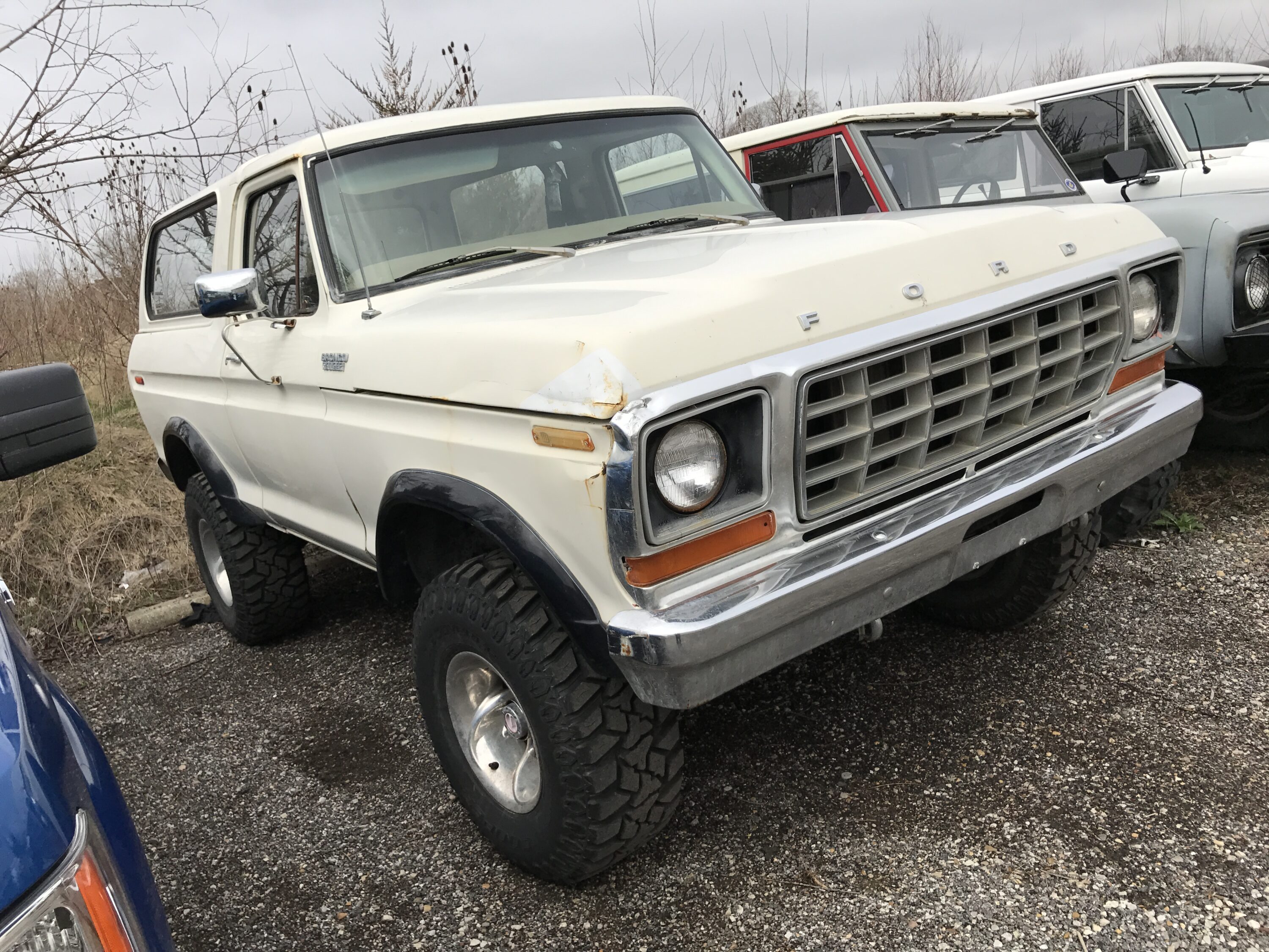 1978 Ford Bronco Ranger White