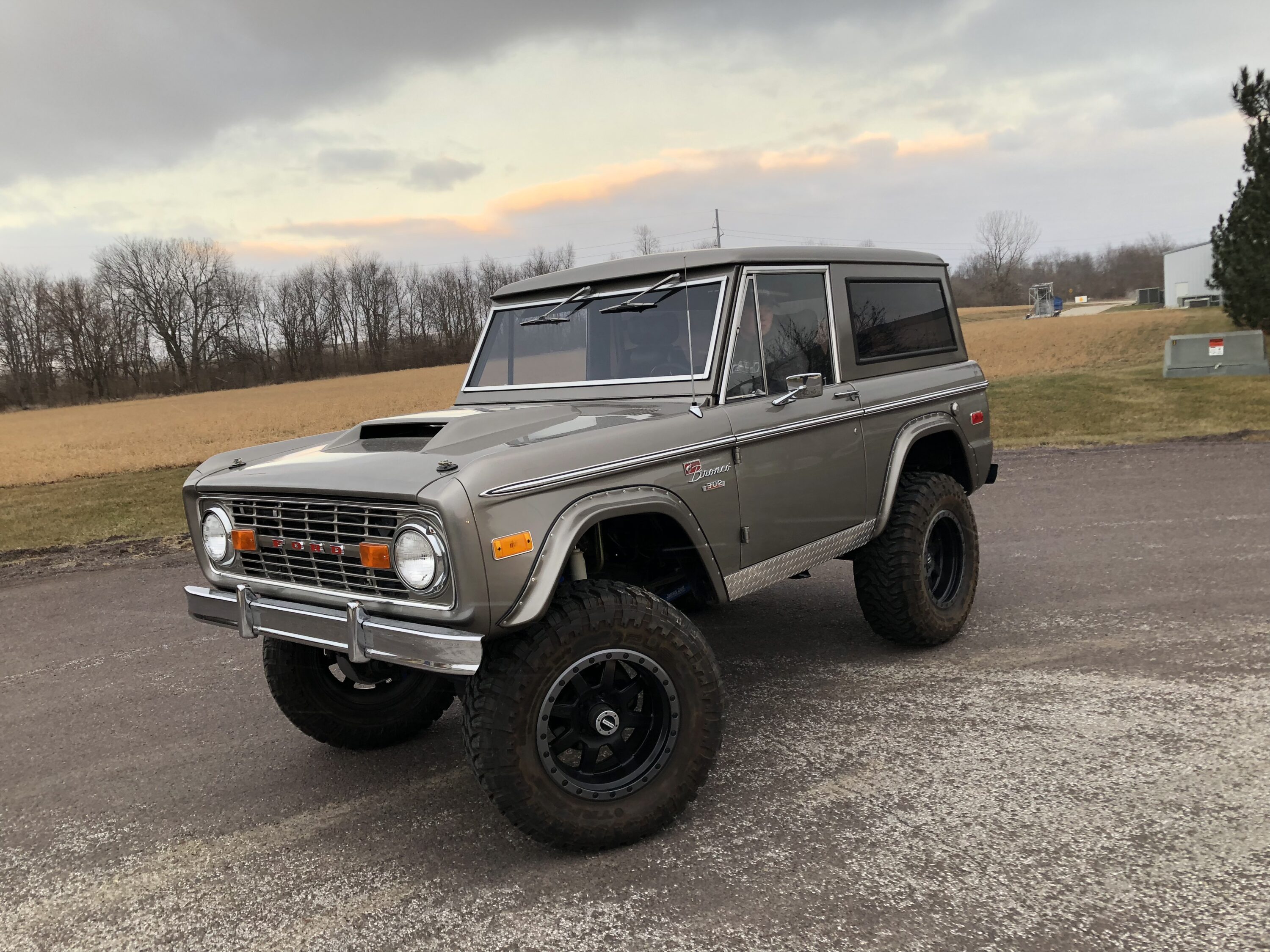 1974 Ford Bronco Dark Silver