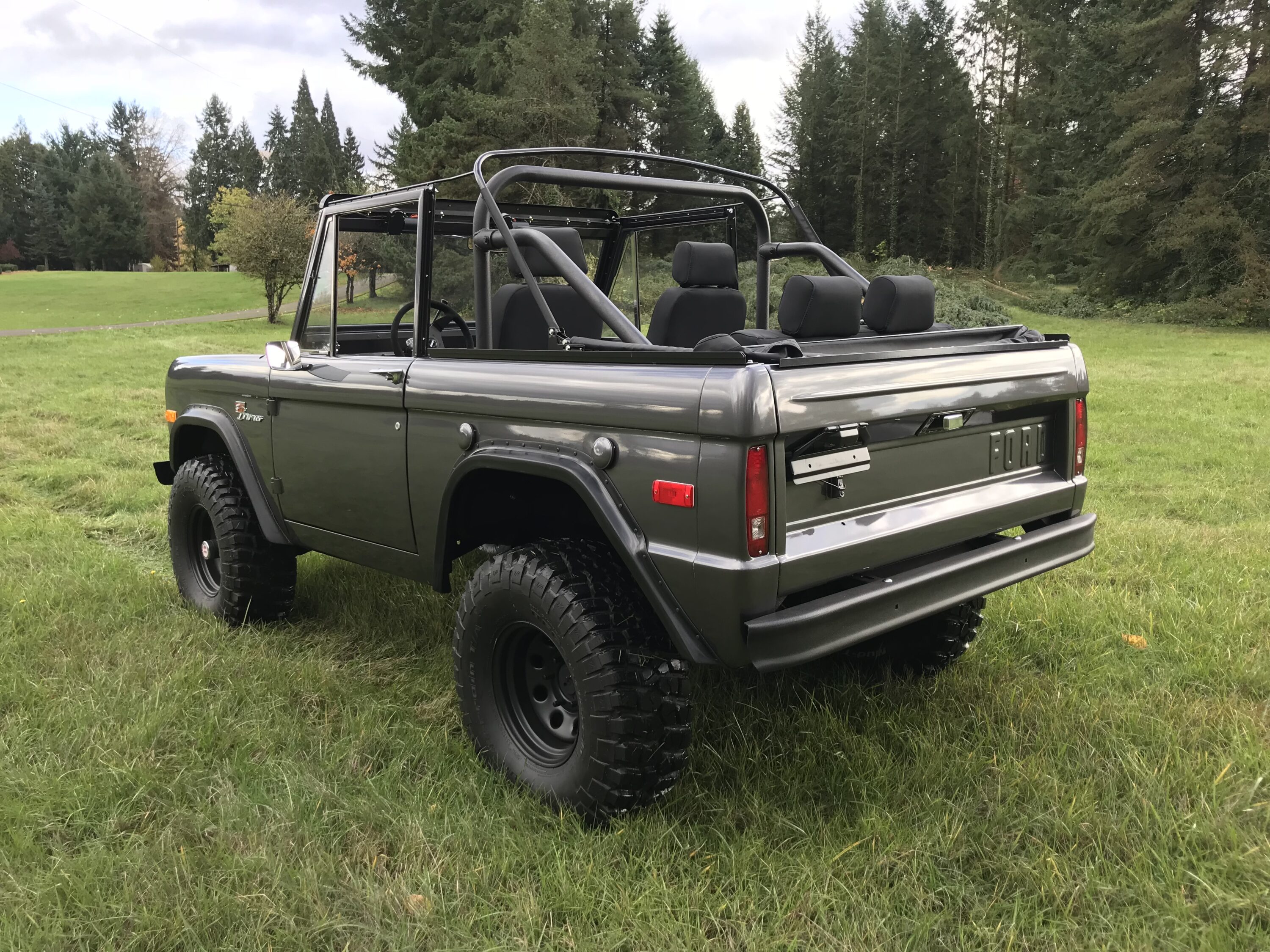 1973 Ford Bronco Charcoal Grey