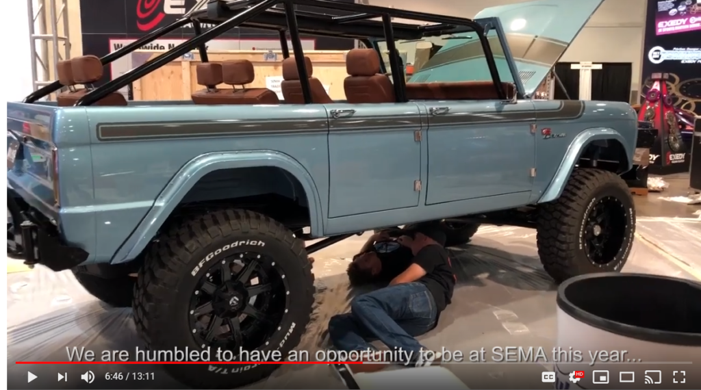 4 Door Ford Bronco - Maxlider's Road to SEMA