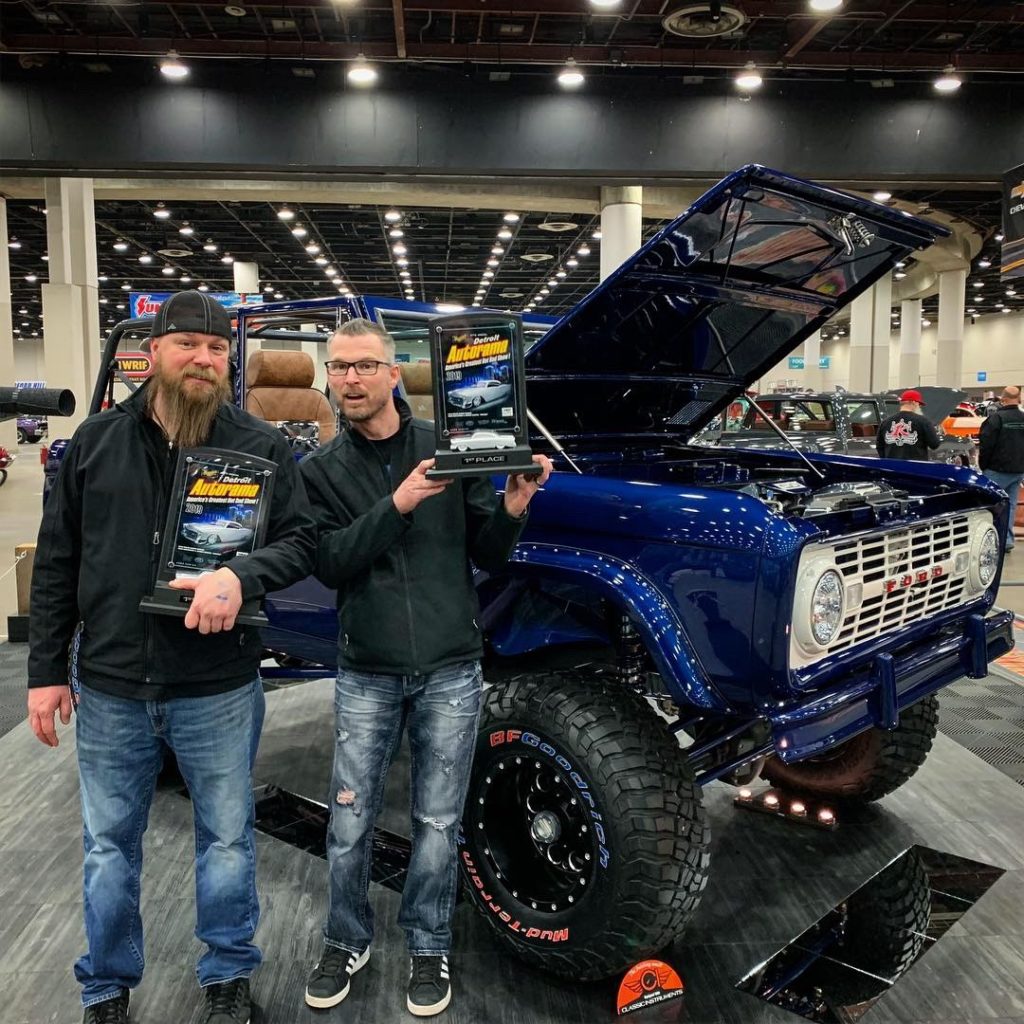 Pic 2: Two Awards for Custom Ford Bronco Builds at Detroit Autorama World of Wheels