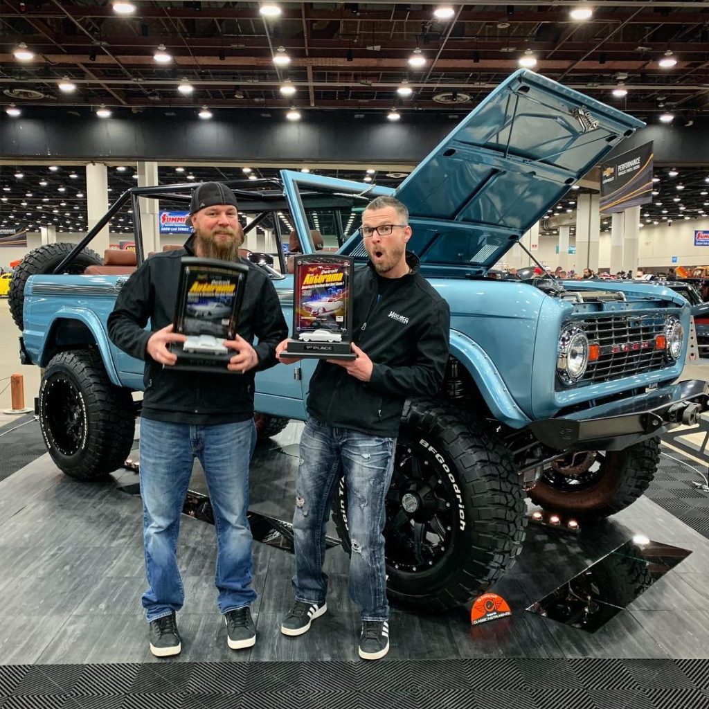 Two Awards for Custom Ford Bronco Builds at Detroit Autorama World of Wheels