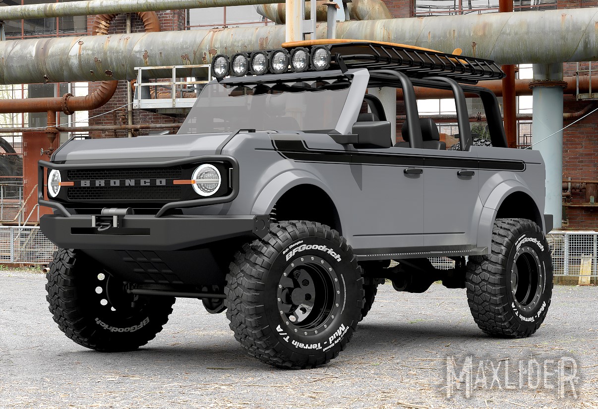 2021 Ford Bronco Maxlider Brothers Customs